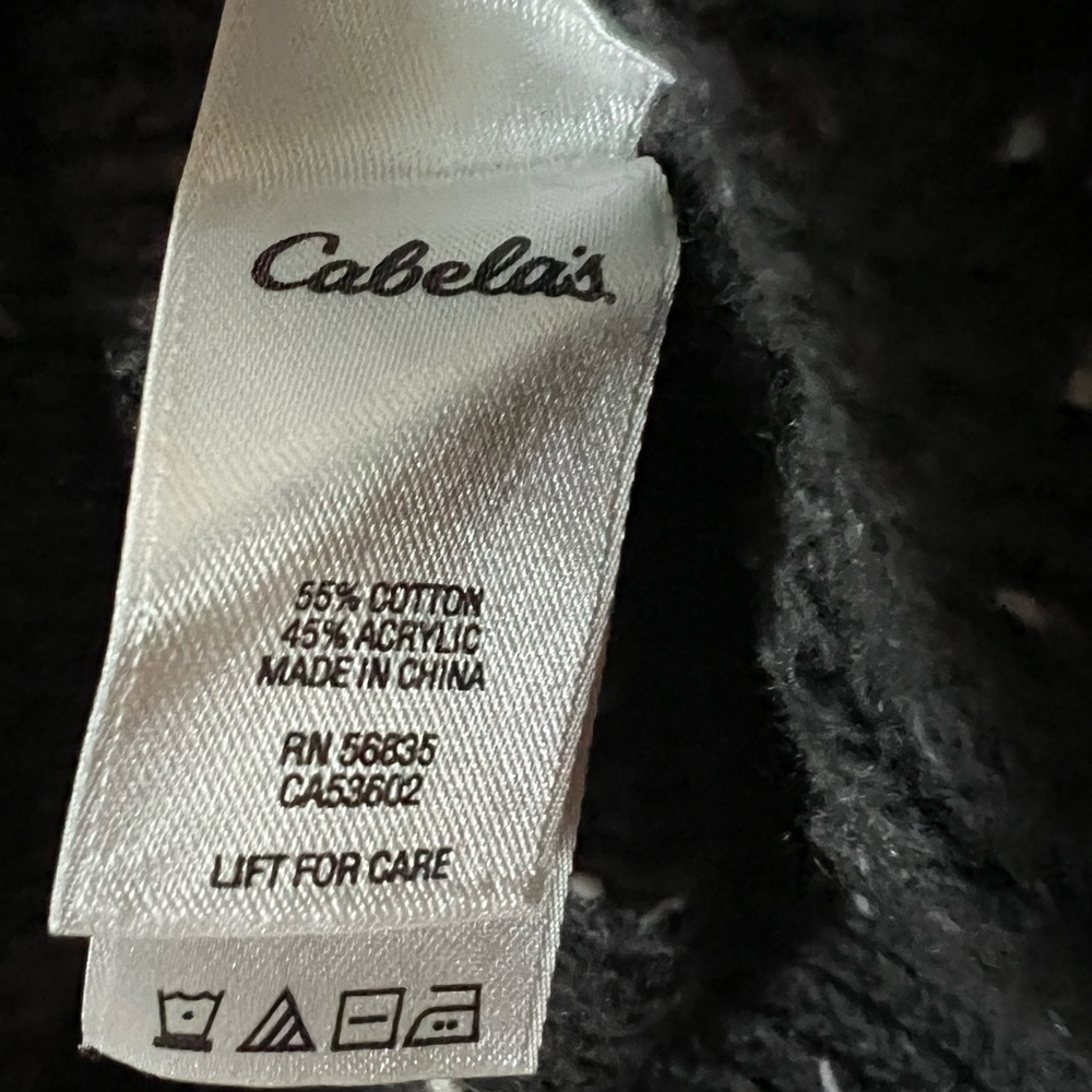 Cabela’s Speckled V-Neck Button-Front Cardigan - Picture 5 of 9